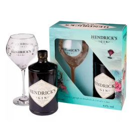 Kit Gin Hendrick's + Taça Personalizada Un