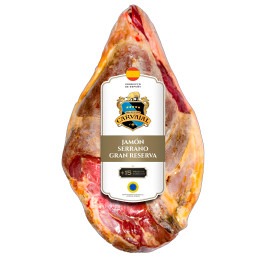 Presunto Jamon Serrano 15 Meses Fatiado 100g