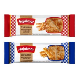 Kit 2 Biscoitos Doces Folhados Hojalmar 150g