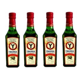 Kit 4 Azeites de Oliva Extra Virgem Ybarra 500ml