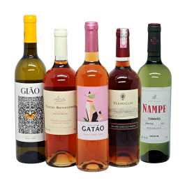 Kit 5 Vinhos Para o Verão + Ganhe 1 Vinho + Abridor Personalizado