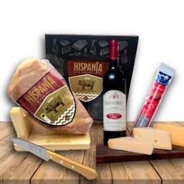 Kit Vinho Castelinho + Mini Jamon