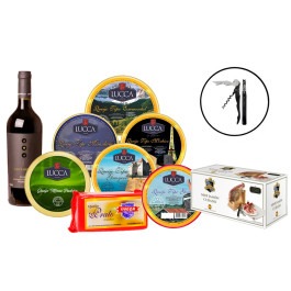 Kit Queijo e Vinho VII Lucca