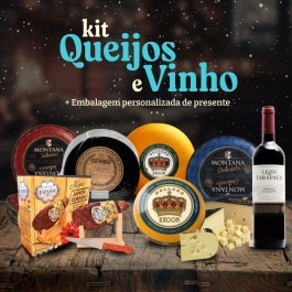 Kit Queijos e Vinho Un