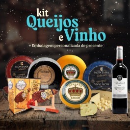 Kit Queijos e Vinho Un