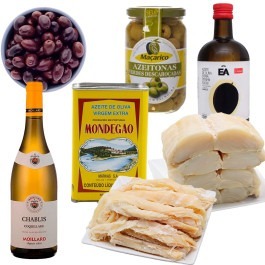 Kit Bacalhau do Porto Gadus Morhua Desfiado+ Lombo do Porto