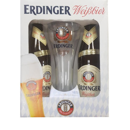 Kit 2 Cervejas Erdinger Com Copo (UN)
