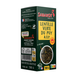 Lentilhas De Puy A.O.P Sabarot 500g