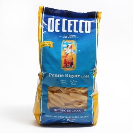 Macarrão Penne Rigate De Cecco (500g)