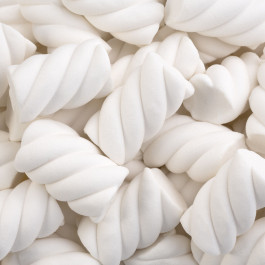 Marshmallows Torcido Branco Fini (200g)