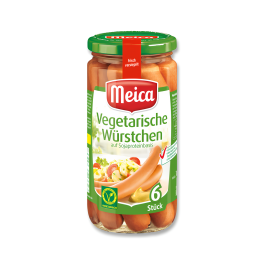 Salsichas Vegetarianas Meica 200g