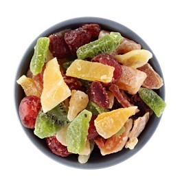 Mix de Frutas Glaceado 100g