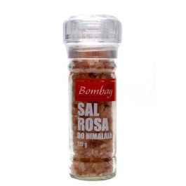 Moedor de Sal Rosa Grosso Bombay 100g