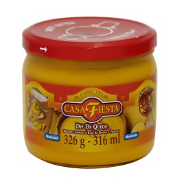 Molho Cremoso à Base de Queijo e Pimenta Casa Fiesta (326g)