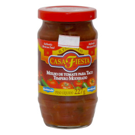 Molho de Tomate para Taco Tempero Moderado Casa Fiesta (227g)