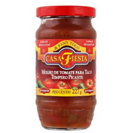 Molho de Tomate para Taco Tempero Picante Casa Fiesta (227g)