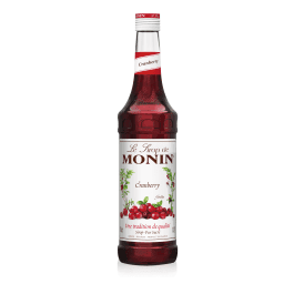 Xarope Monin de Cranberry (700ml)