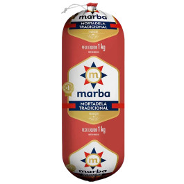Mortadela Marba PEÇA 1Kg