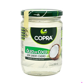 Óleo de Coco Sem Sabor / Cheiro 500ml