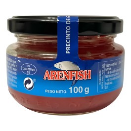 Caviar Arenfish Vermelha - Extrato de Arenque e Ovas Vermelhas 100g