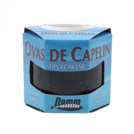Ovas de Capelin Preta - Tipo Caviar 100g