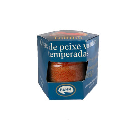 Ovas de Tobiko Temperadas Laranja Damm (90g)