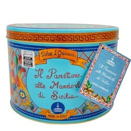 Panetone Fiasconaro Dolce & Gabbana com Amendoas 1Kg