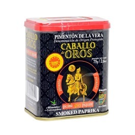 Páprica Picante Defumada Caballo de Oros (75g) 