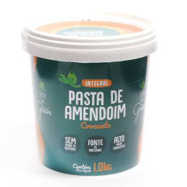 Pasta de Amendoim Integral Crocante Terra dos Grãos 1kg