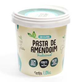 Pasta de Amendoim Integral Tradicional Terra dos Grãos (1kg)