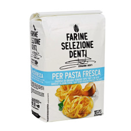 Farinha de Trigo Para Pasta Fresca Selezione Denti 1kg