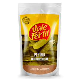 Pepino em Conserva Vale Fértil (650g)