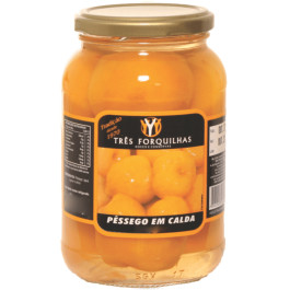 Pêssego em Calda FATIADO Três Forquilhas 3Kg
