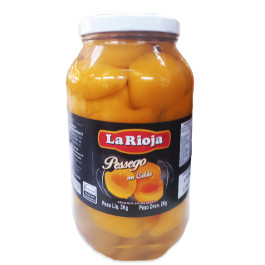 Pêssego em Calda INTEIRO La Rioja 3Kg