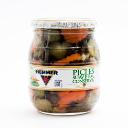 Picles Em Conserva Hemmer (560g)