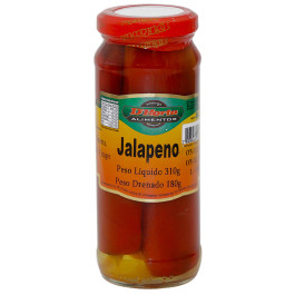 Pimenta Jalapeno Vermelha D'Horta (310g)