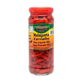 Pimenta Malagueta Vermelha D'Horta 310g
