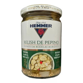 Relish De Pepino Em Rodelas Agridoce Hemmer (340g)