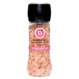 Sal Rosa do Himalaia Natural Com Moedor 415g