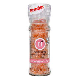 Sal Rosa do Himalaia Natural Com Moedor 110g