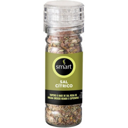 Sal rosa cítrico com moedor Smart (84g)