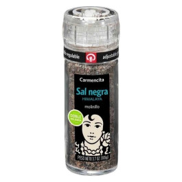 Sal Negro Do Himalaia Com Moedor Carmencita 100g