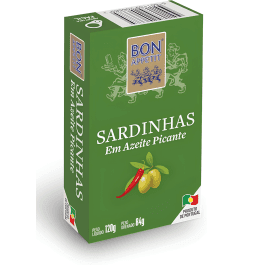 Sardinhas em Azeite Picante Bon Appetit (120g)