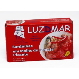Sardinhas em Molho de Tomate Picante LuzdMar (120g)