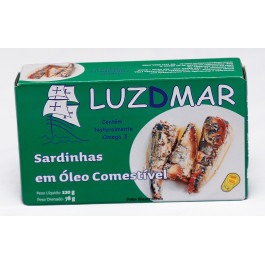 Sardinhas em Óleo Comestível LuzdMar (120g)