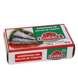 Sardinhas em Molho de Tomate Ramirez (125g)