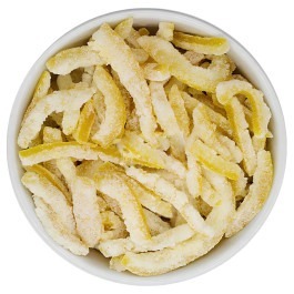 Tiras de Casca de Laranja Cristalizada 100g