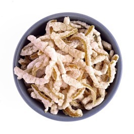 Tiras de Casca de Laranja Cristalizada 100g