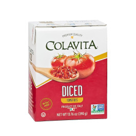 Tomate Pelado Em Cubos Diced Colavita (390g)
