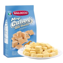Wafers com Baunilha Balocco (125g)